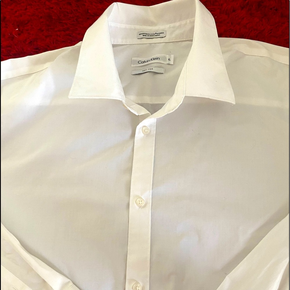 Calvin Klein White Shirt 👔 For men